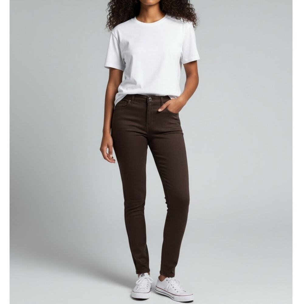 Good American High Rise Skinny Pants in Brown Women's Size 8/29